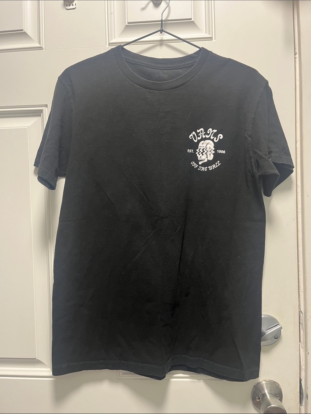 Vans Black Short Sleeve Graphic Logo Tee